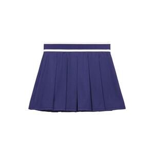 Staud Pleated Blue Court Doubles Size Small Skirt